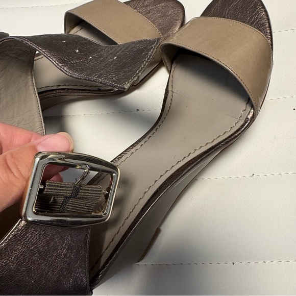 Nine West Elegant Brown Women's Sandals. Size 7.5 - Picture 7 of 10